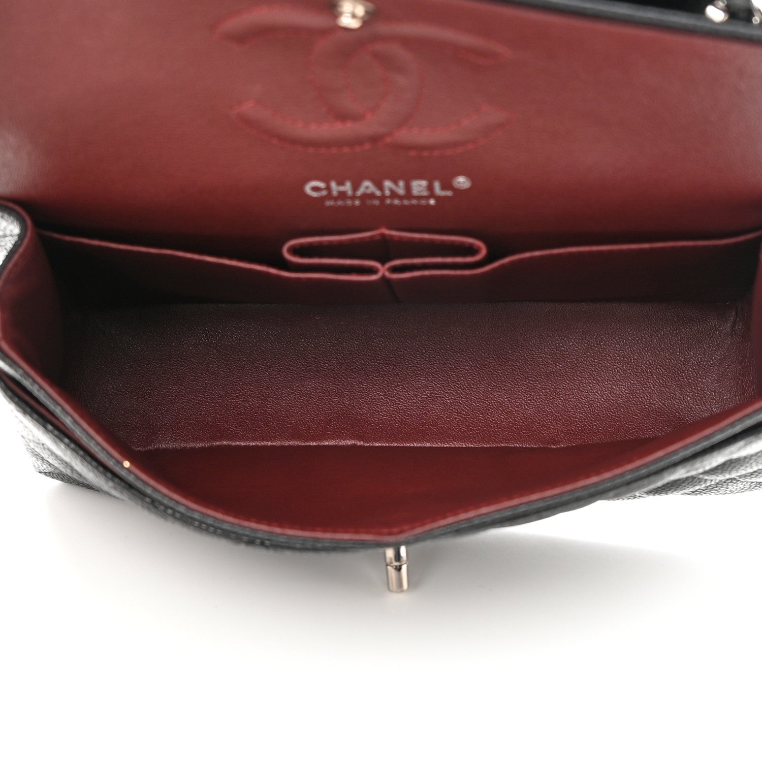 Chanel Caviar Quilted Small Double Flap Black 5 of 13