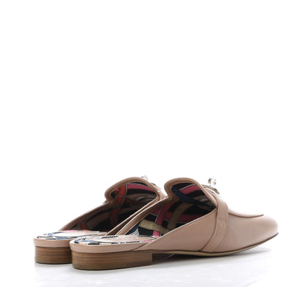 Hermes Goatskin Oz Mules 37 Bois De Santal 4 of 9