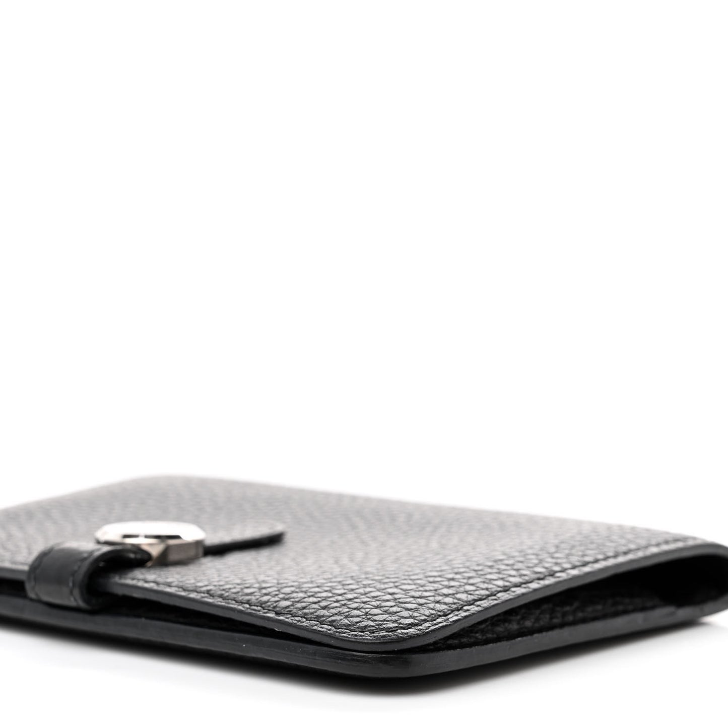 Togo Dogon Compact Wallet Black