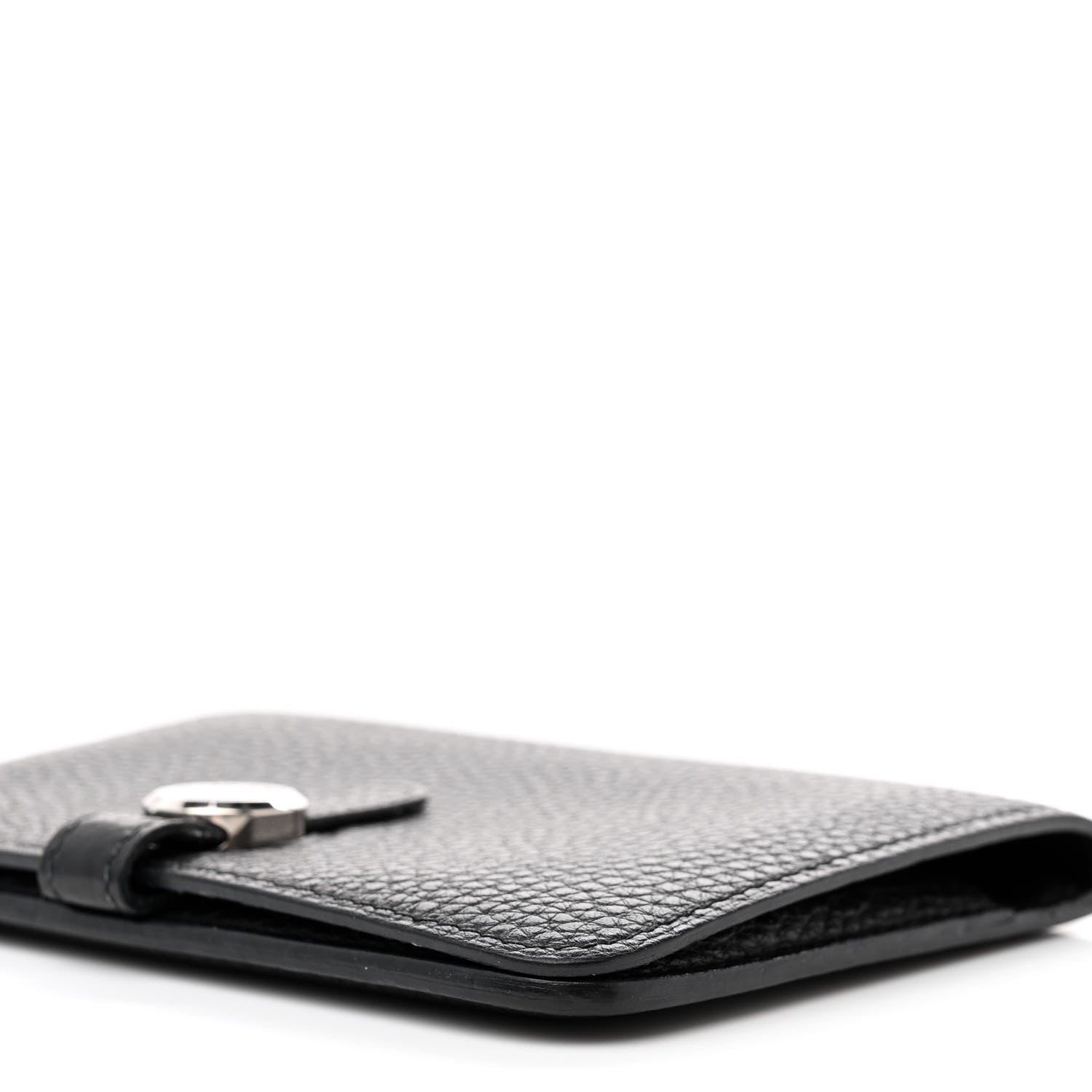 Hermes Togo Dogon Compact Wallet Black 9 of 13