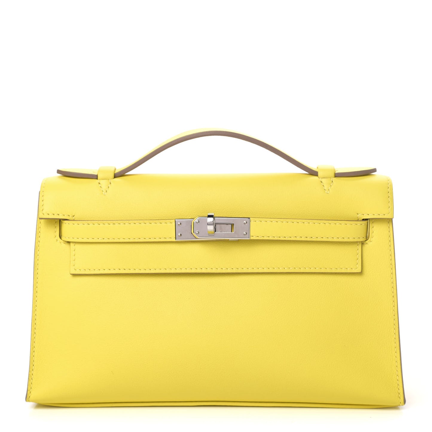 Swift Kelly Pochette Clutch Lime