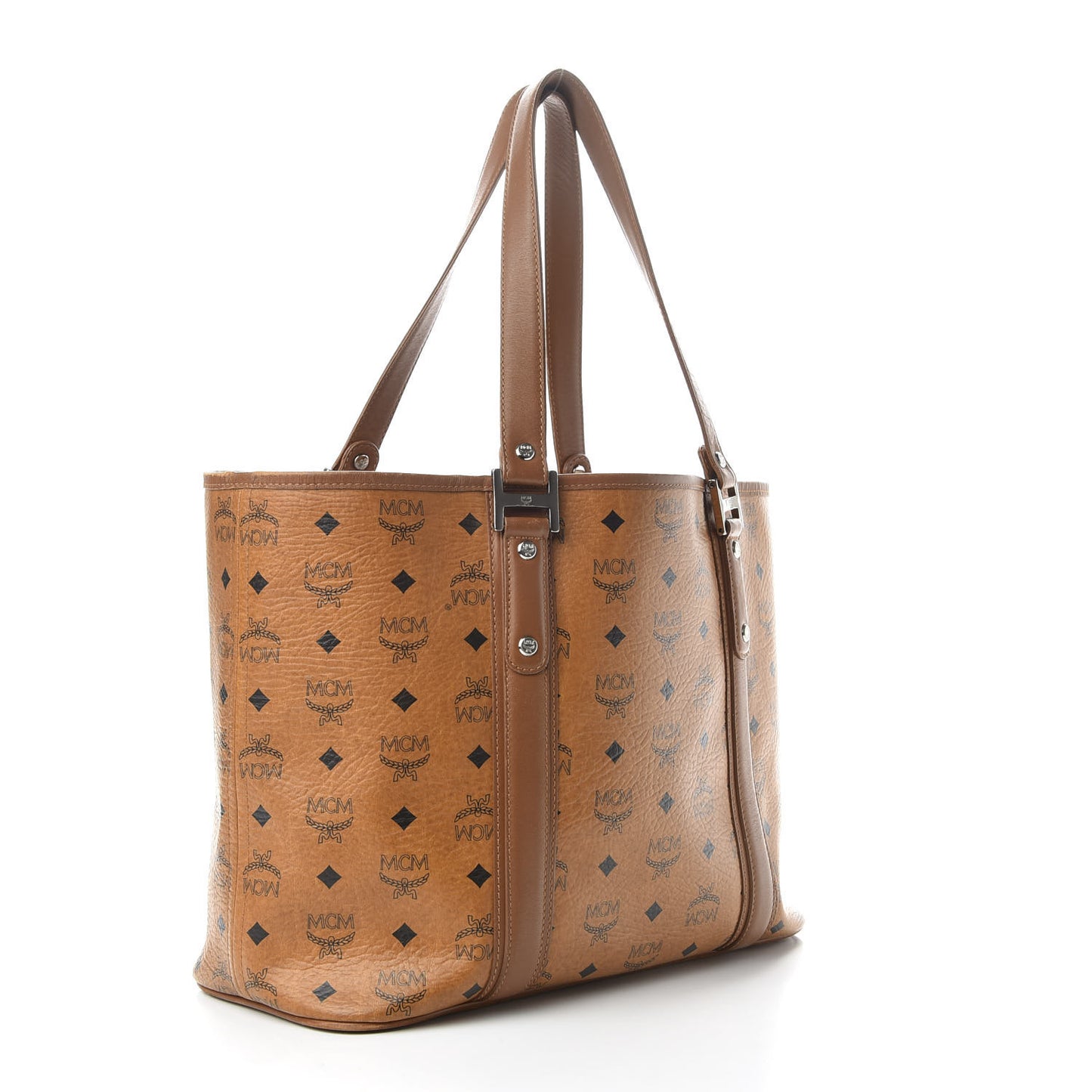 Visetos Shopping Tote Cognac