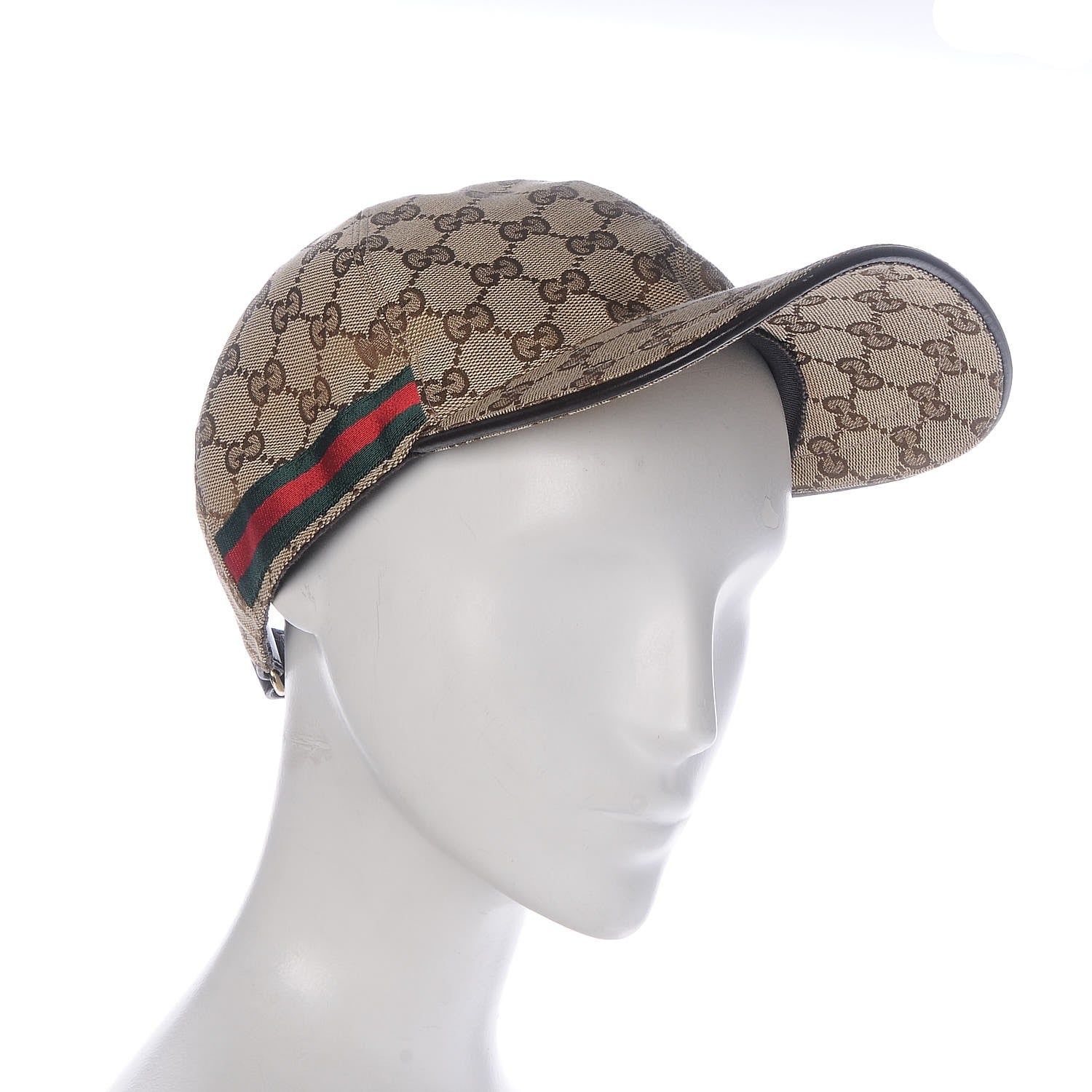 Gucci Monogram Web Baseball Hat M Beige Cocoa 2 of 6