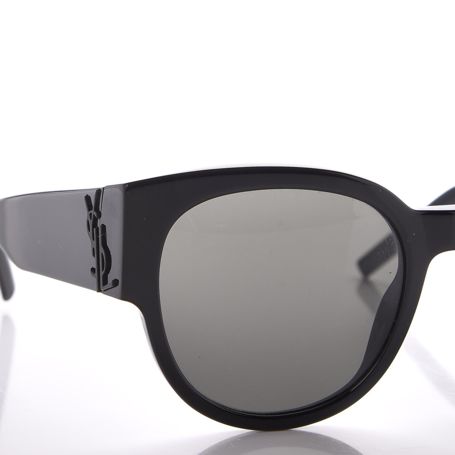 Saint Laurent SLM19 Sunglasses Black 8 of 9