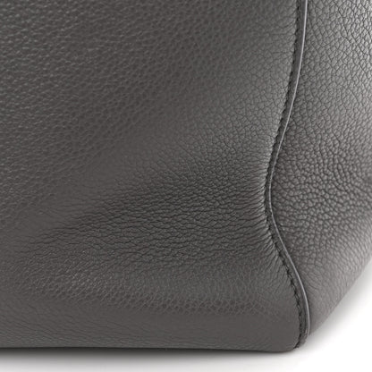 Celine Soft Grained Calfskin Sangle Bucket Bag Kohl 11 of 11