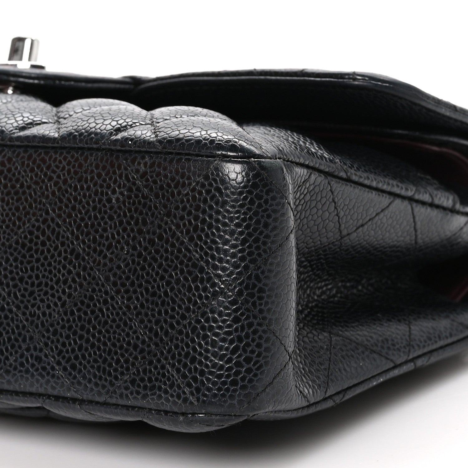 Chanel Caviar Quilted Small Double Flap Black 9 of 9
