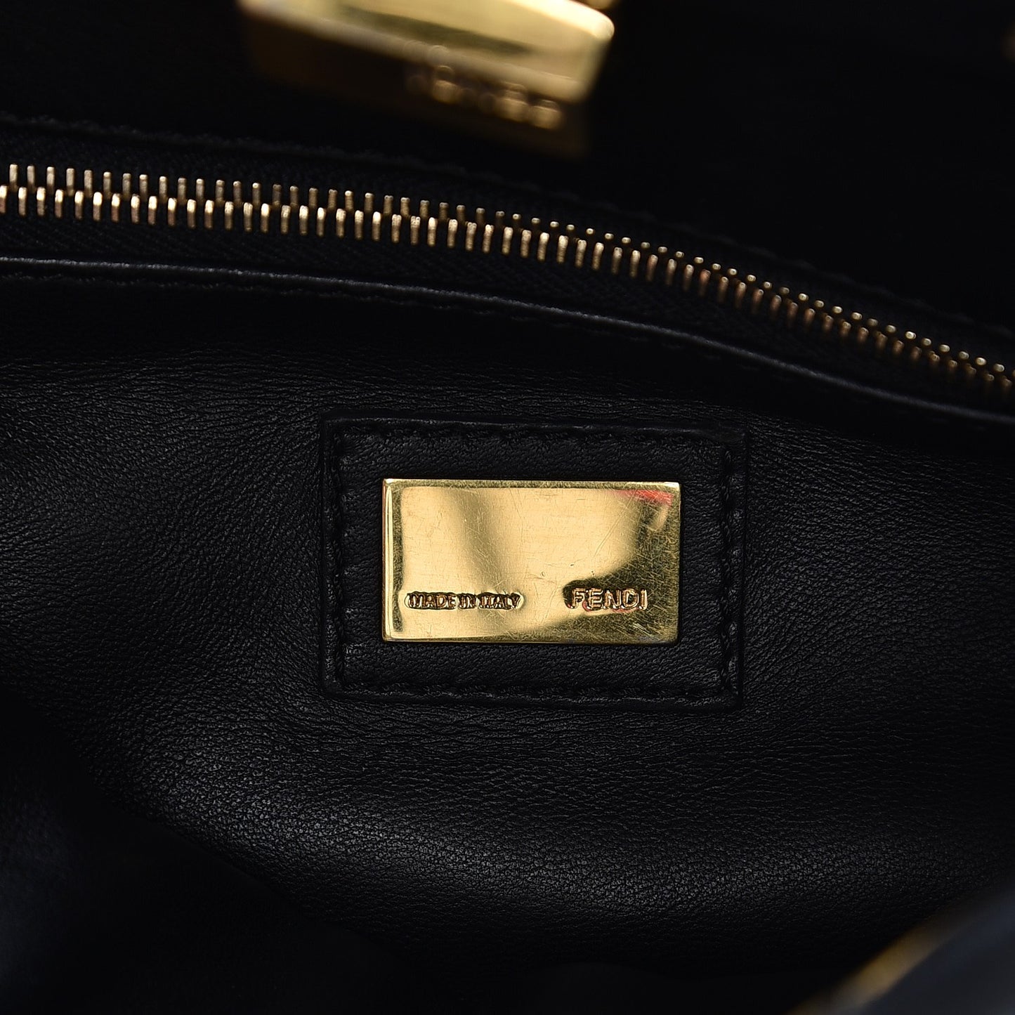 Nappa Mini Peekaboo Iconic Satchel Black