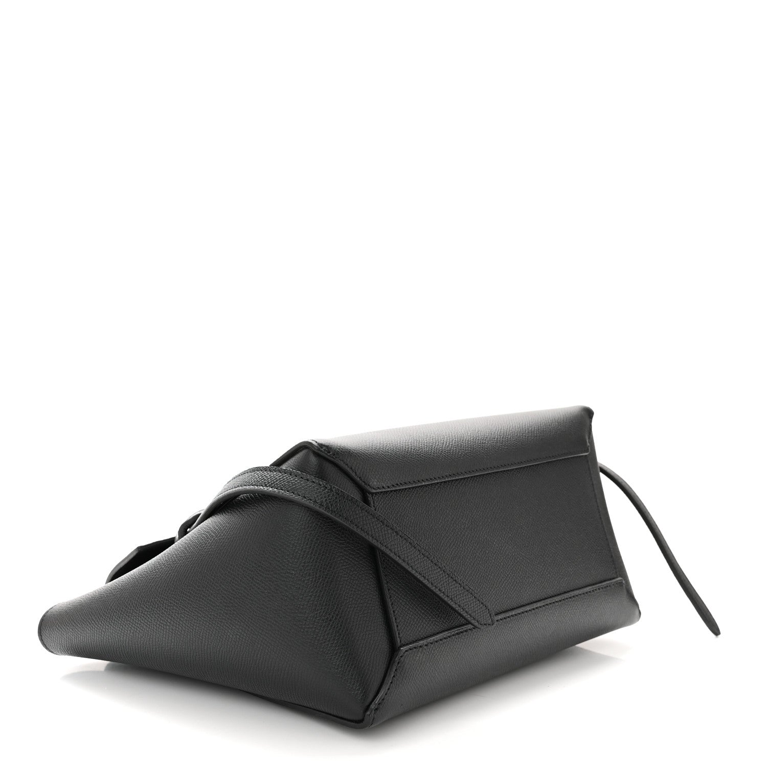Celine Grained Calfskin Micro Belt Bag Black 3 of 9