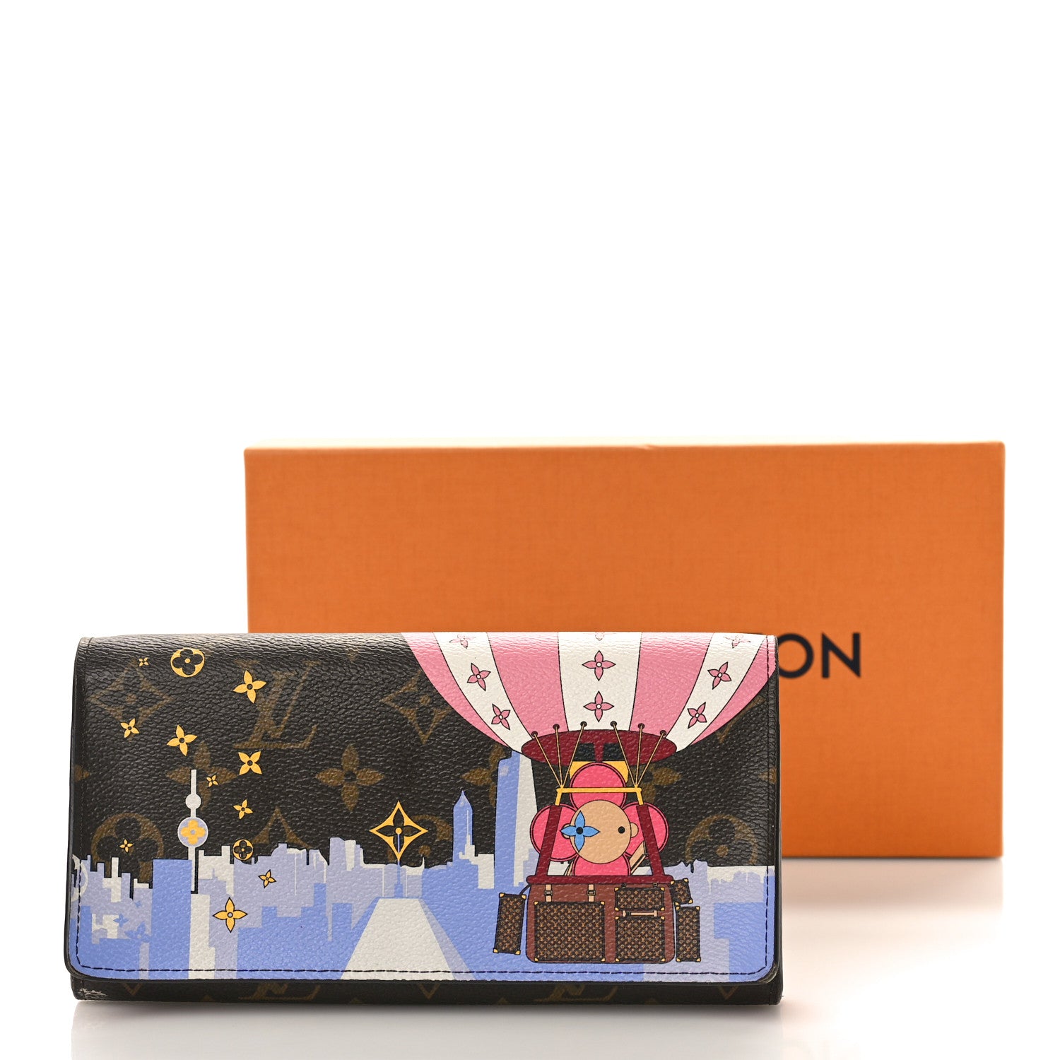 Louis Vuitton Monogram 2019 Christmas Animation Sarah Wallet 13 of 13