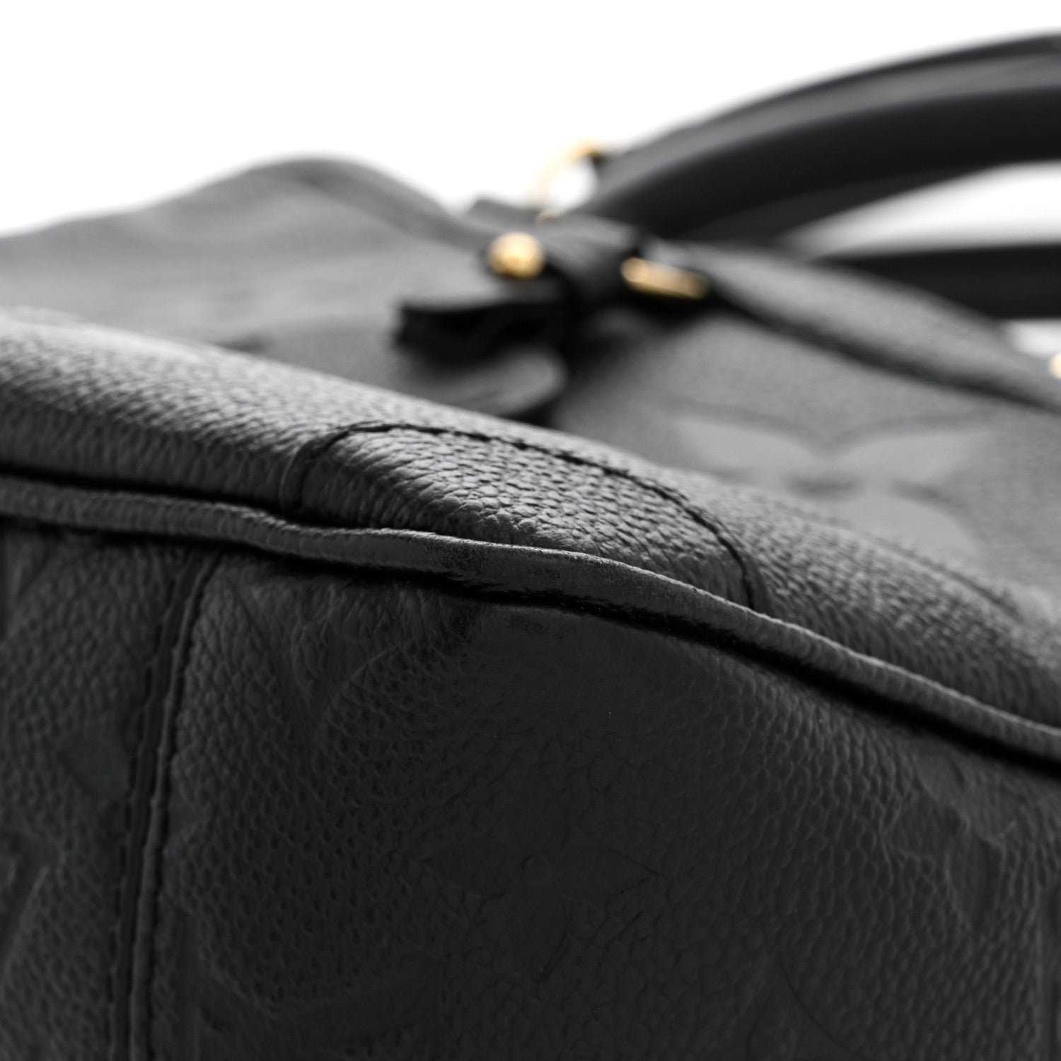Louis Vuitton Empreinte Monogram Giant Trianon PM Black 9 of 10