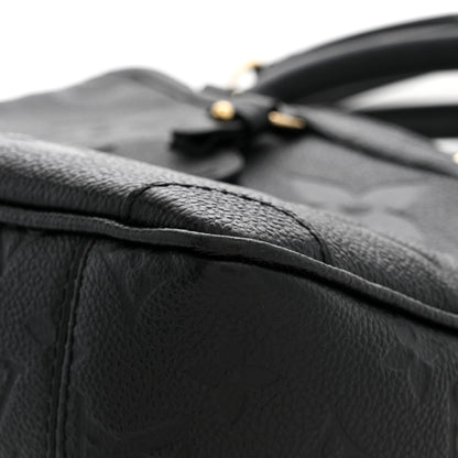 Louis Vuitton Empreinte Monogram Giant Trianon PM Black 9 of 10