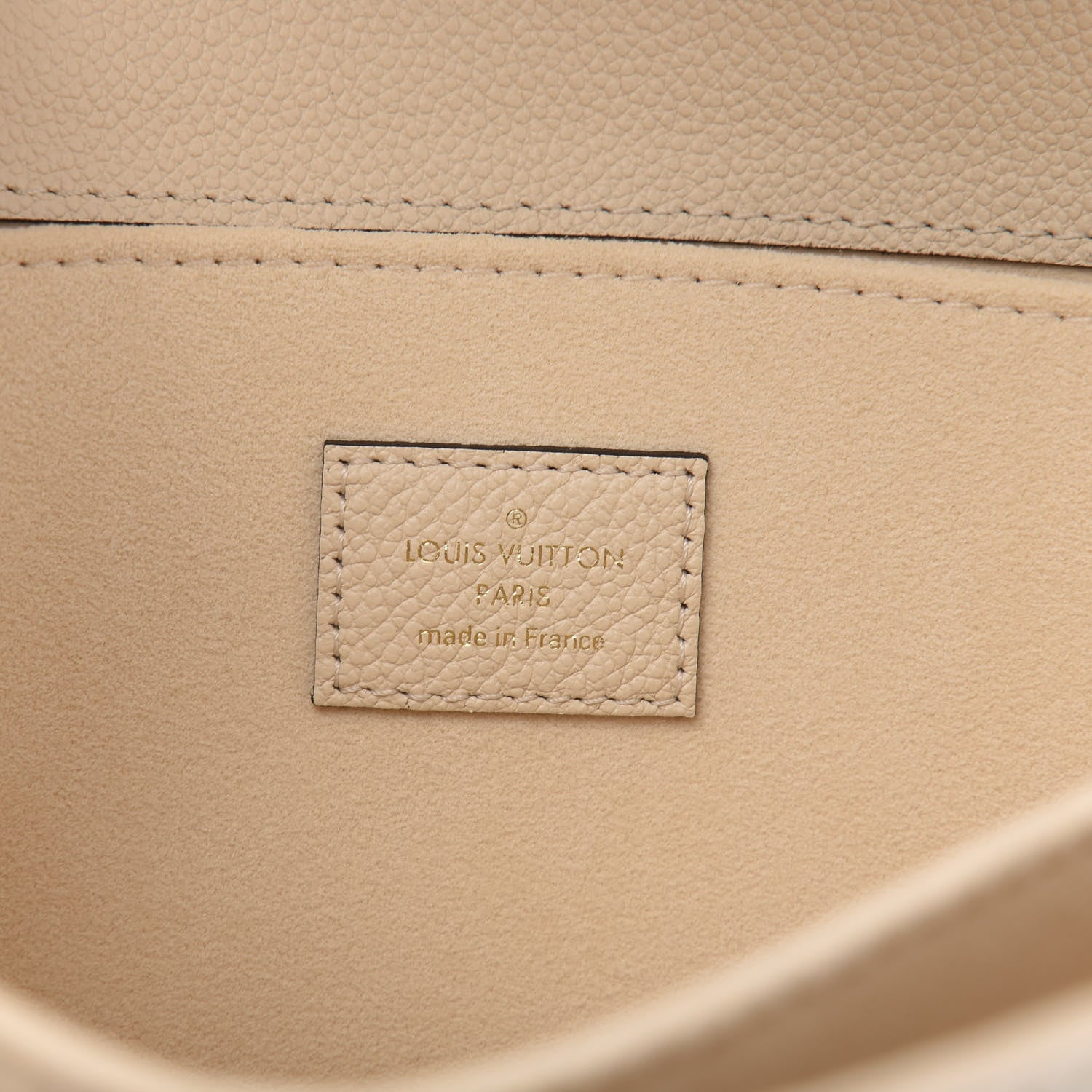 Louis Vuitton Empreinte Monogram Giant Pochette Metis Creme Bois De Rose 6 of 11