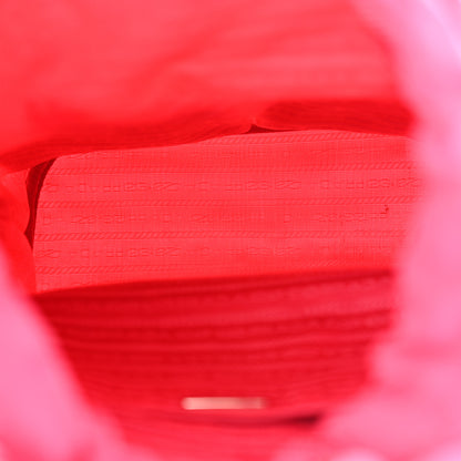 Prada Nylon Vela Double Buckle Backpack Fuxia 5 of 13