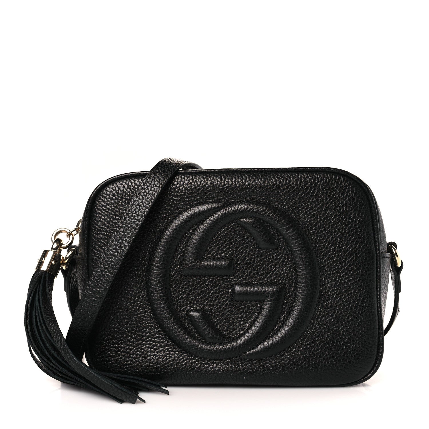 Gucci Pebbled Calfskin Small Soho Disco Bag Black 1 of 9