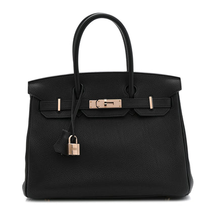 Hermes Togo Birkin 30 Black 1 of 11
