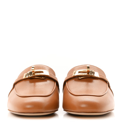 Hermes Calfskin Oz Mules 36 Naturel 3 of 10