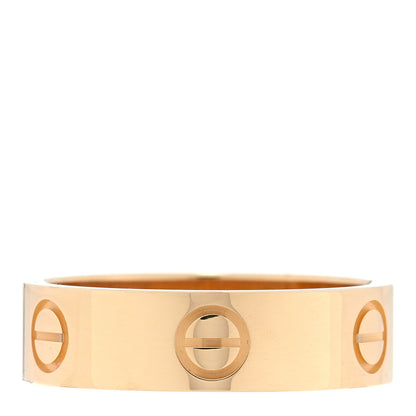 Cartier 18K Yellow Gold 5.5mm LOVE Ring 56 7.75 1 of 5