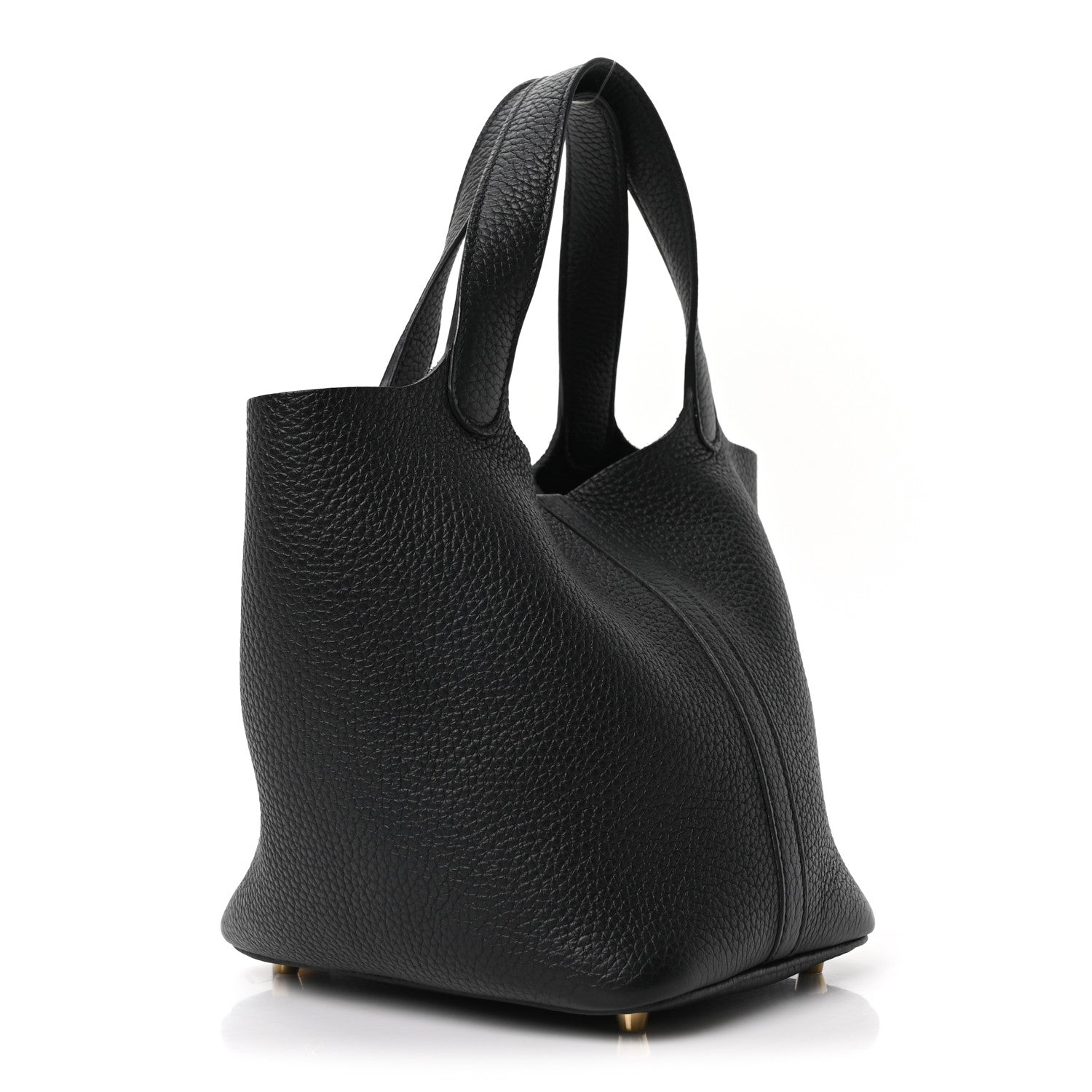 Hermes Taurillon Clemence Picotin Lock 18 PM Black 3 of 10
