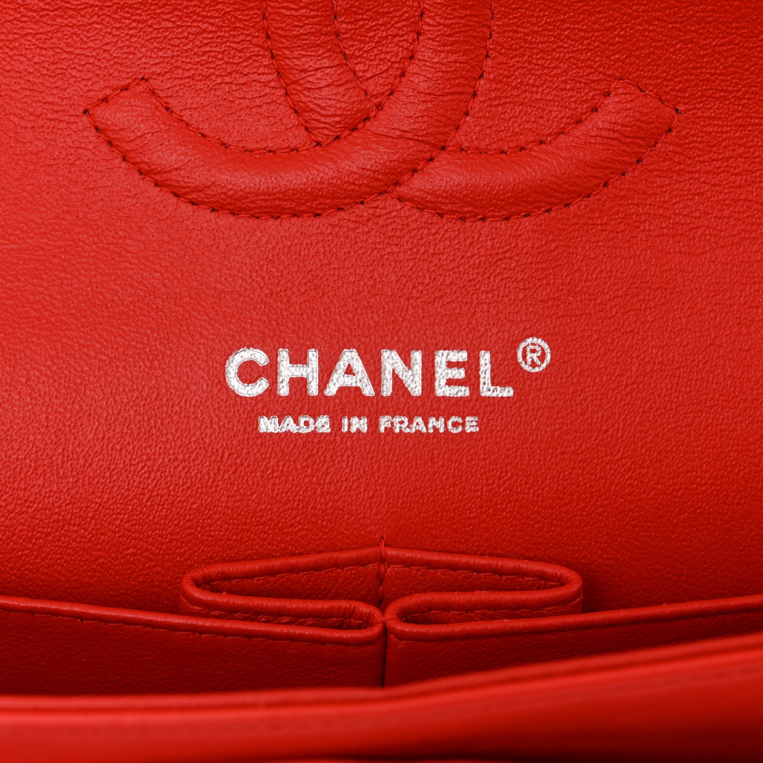 Chanel Patent Calfskin Quilted Medium Double Flap Red 6 of 11