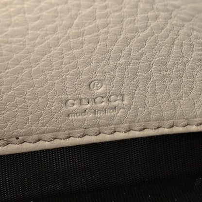Gucci Pebbled Calfskin Large Soho Continental Wallet Off White 6 of 8