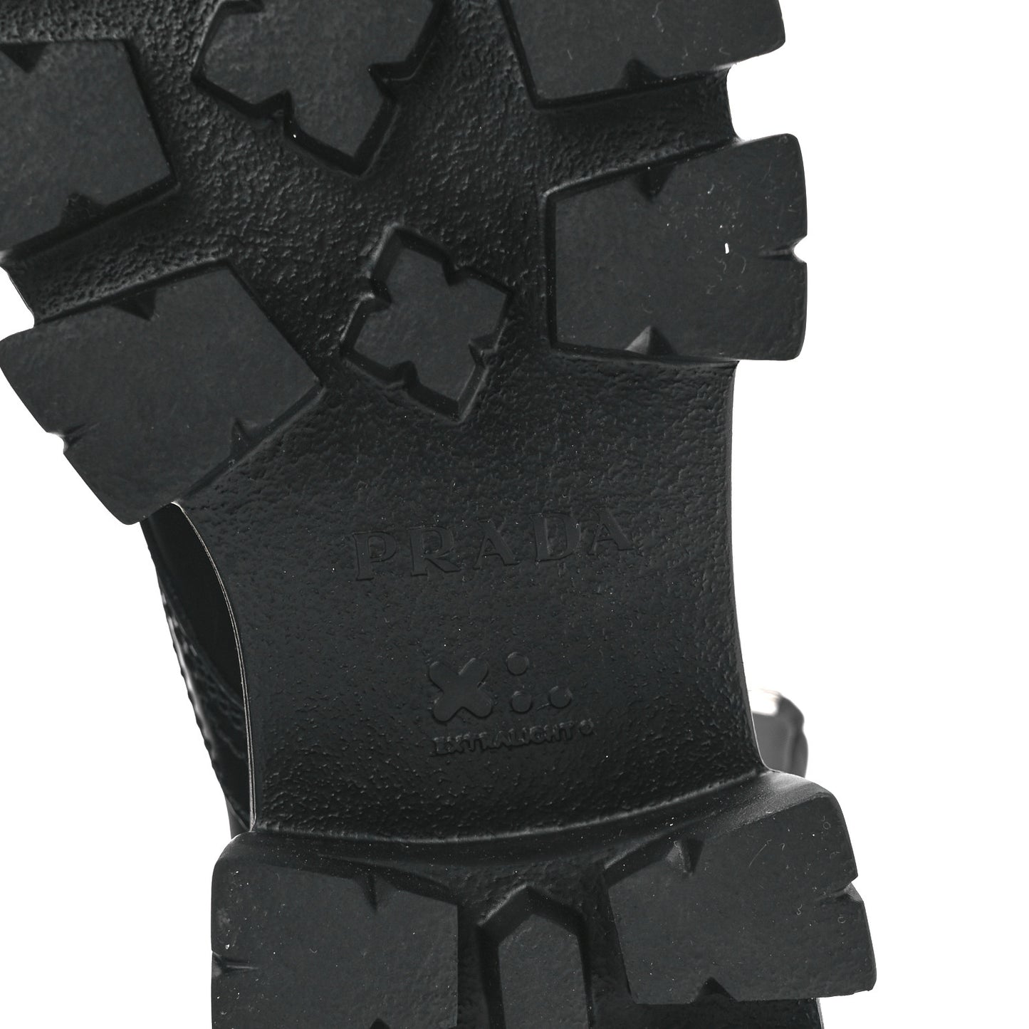 Spazzolato Rois Re-Nylon Metal Triangle Logo Mens Monolith Pouch Pocket 60mm Combat Boots 8.5 Black