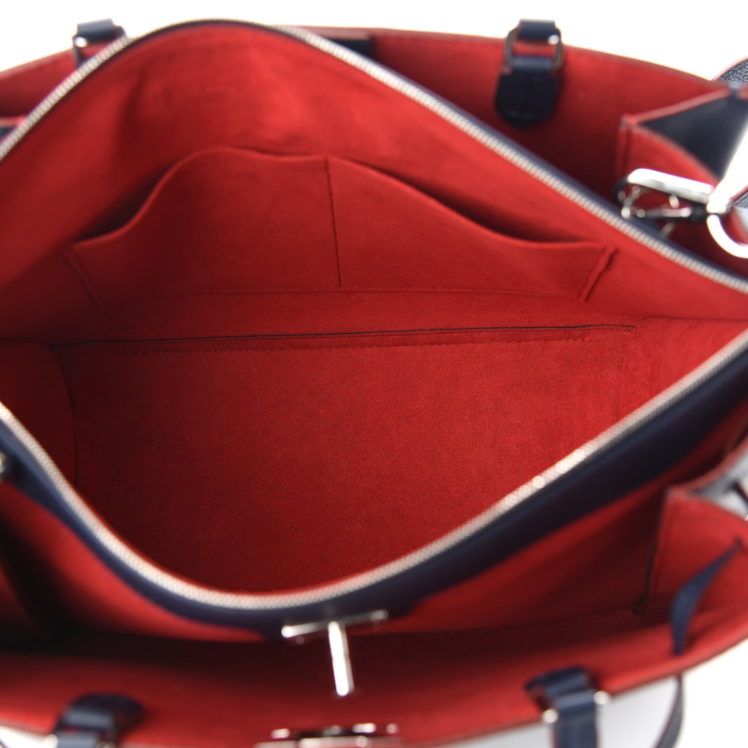 Louis Vuitton Calfskin Lockmeto Marine Rouge 6 of 10