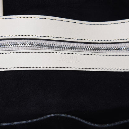 Celine Smooth Calfskin Large Coulisse Cabas Chalk 6 of 12