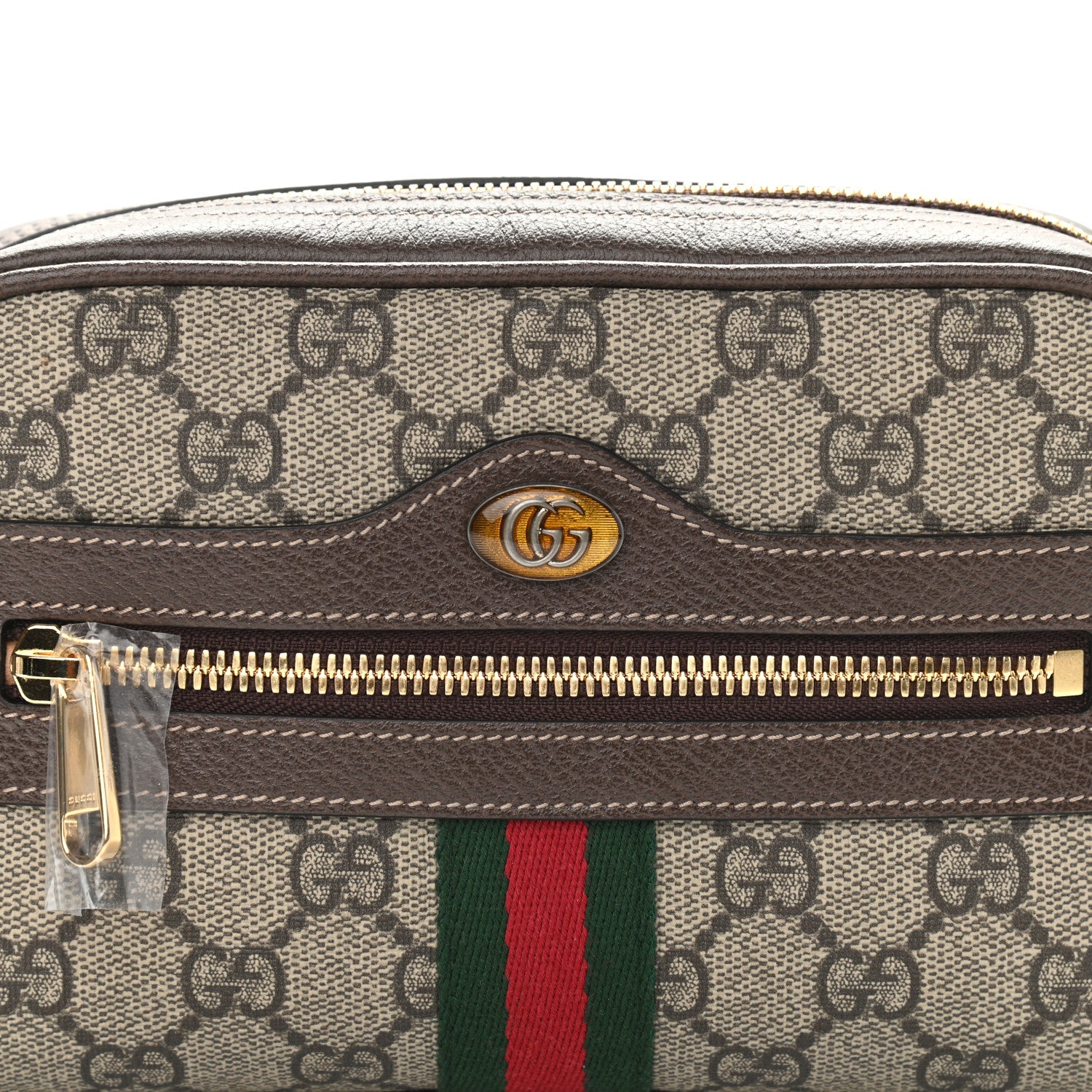 Gucci GG Supreme Monogram Small Ophidia Belt Bag 75 30 Dark Brown 8 of 10