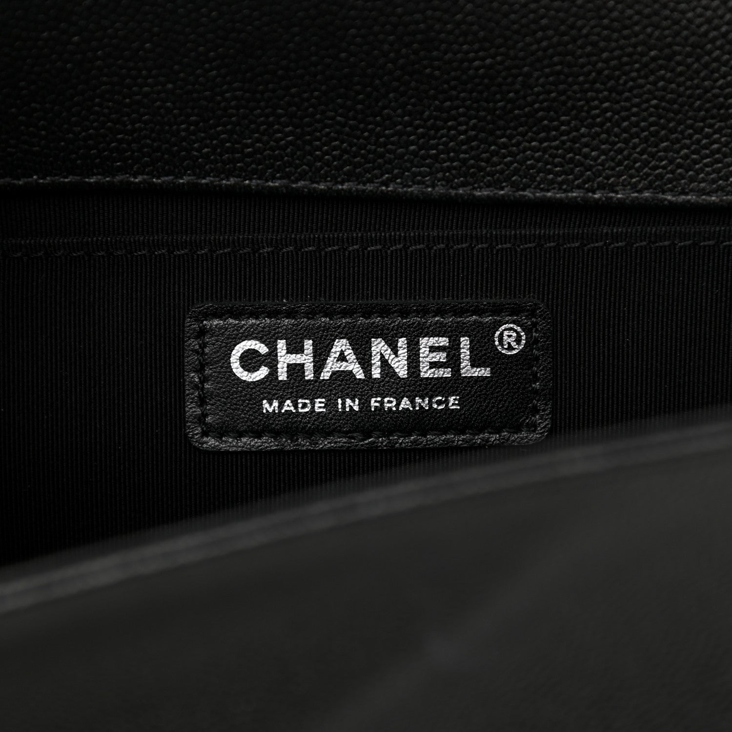 Chanel Caviar Quilted Medium Boy Flap So Black 6 of 10