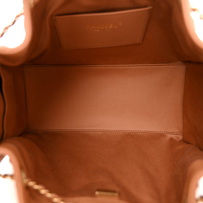 Chanel Caviar Quilted Small Chanel 25 Handbag Brown 5 of 11