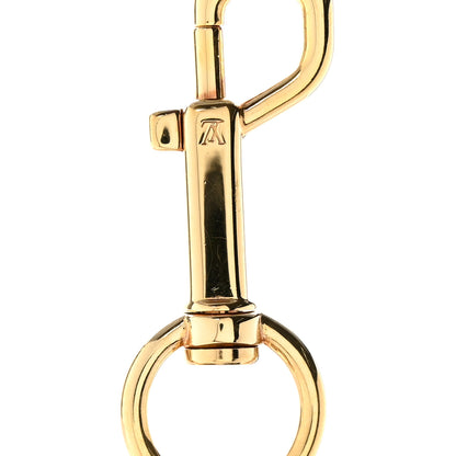 Louis Vuitton Felt Calfskin Rainbow Tassel Bag Charm Bronze 4 of 5