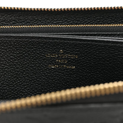 Louis Vuitton Empreinte Zippy Wallet Black 6 of 9