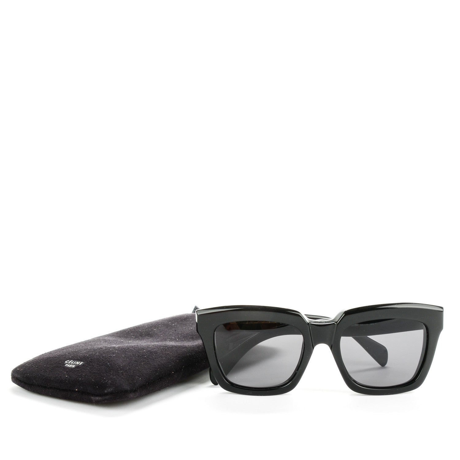 Celine Traveller Sunglasses CL 41023/S Black 6 of 6