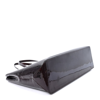 Louis Vuitton Vernis Wilshire GM Amarante 4 of 11