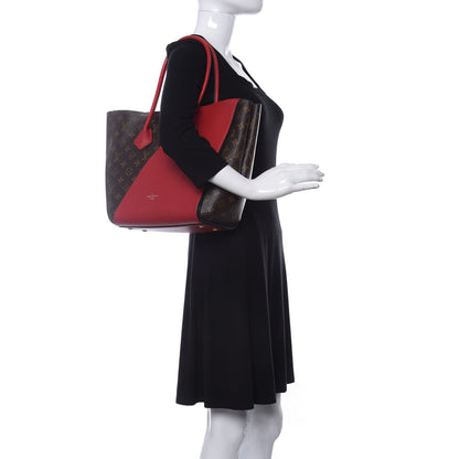 Louis Vuitton Calfskin Monogram Kimono Tote Cherry 2 of 10