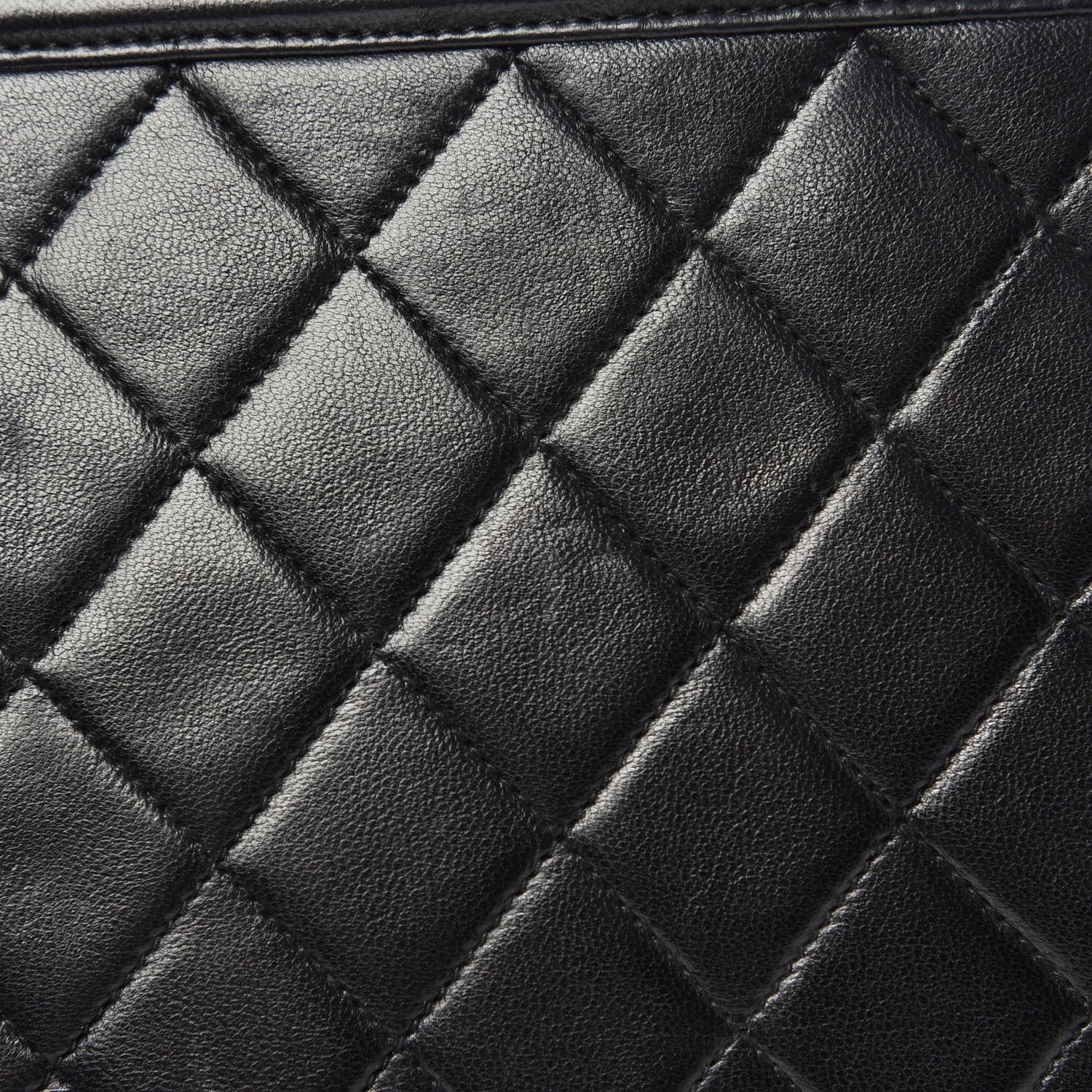 Chanel Lambskin Quilted Tassel Bag Black 9 of 13