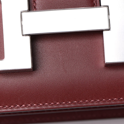 Hermes Veau Monsieur Constance 18 Rouge H 20 of 21