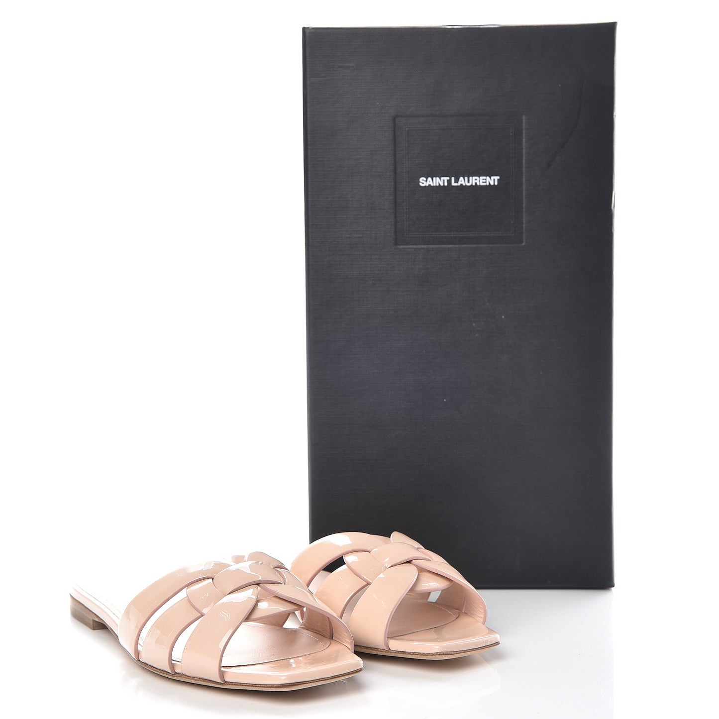 Patent Tribute 05 Slide Sandals 36 Egg Shell