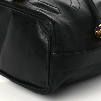 Chanel Lambskin Mini CC Drawstring Bag Black 20 of 25