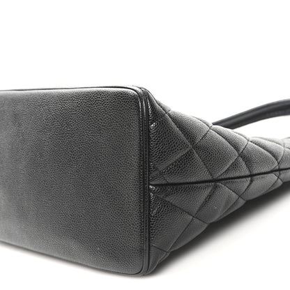Chanel Caviar Quilted Medallion Tote Black 10 of 10