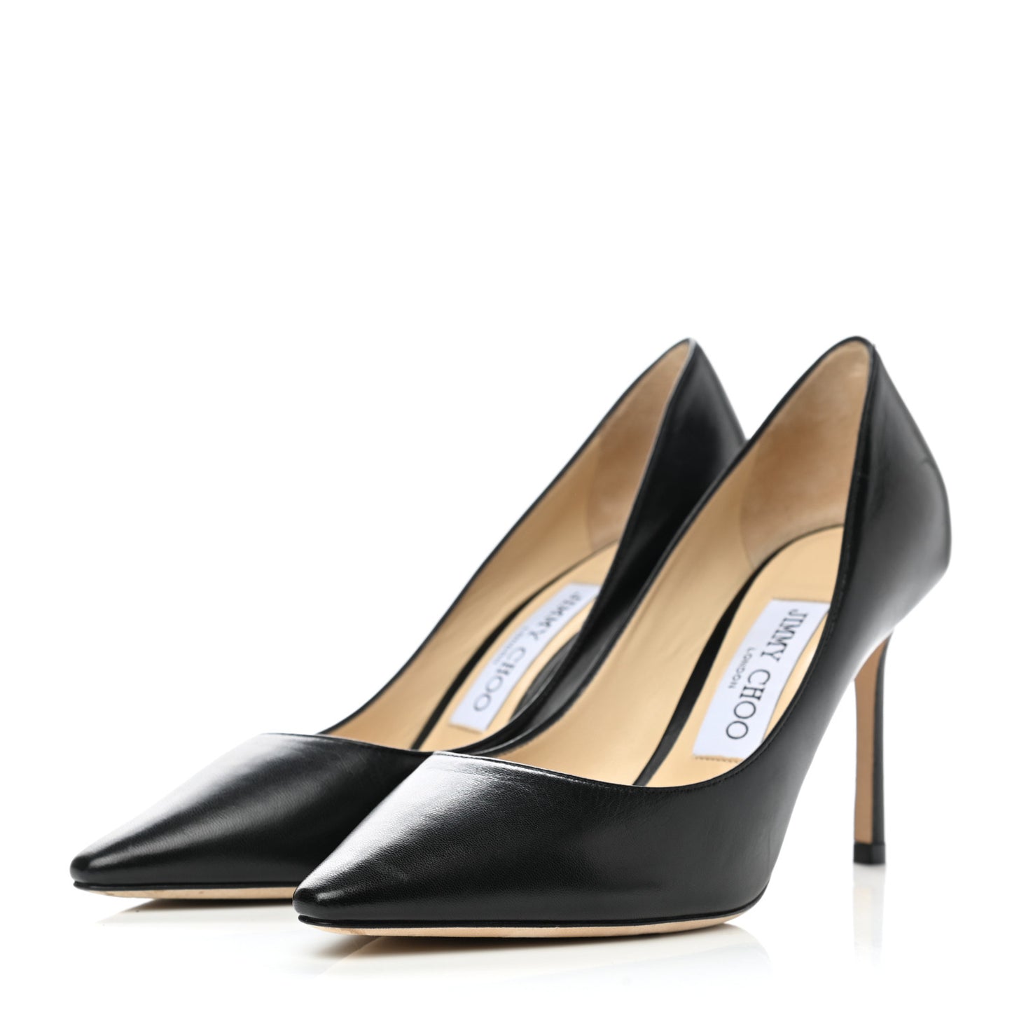 Calfskin Romy 85 Pumps 36 Black