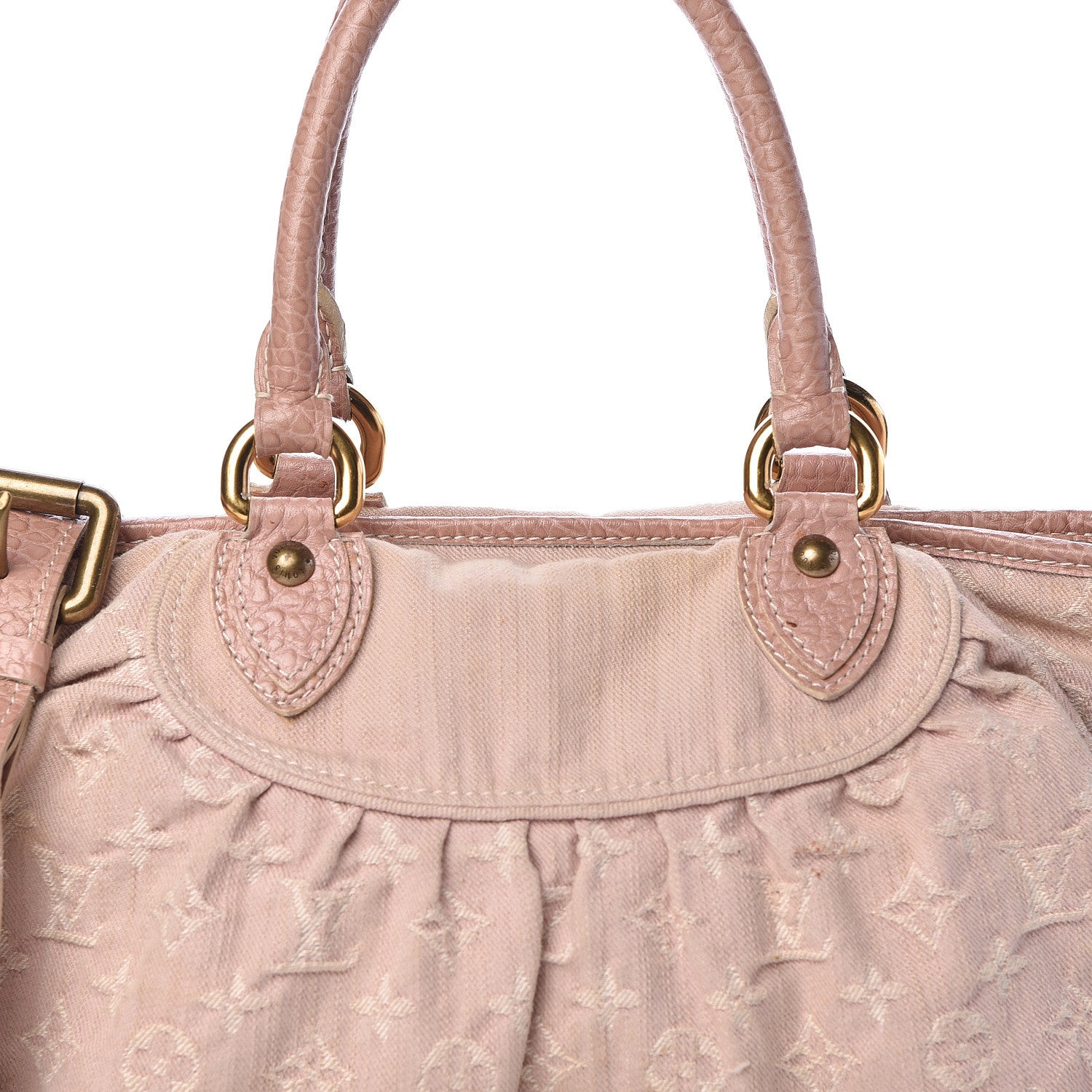Louis Vuitton Denim Neo Cabby MM Rose 7 of 11