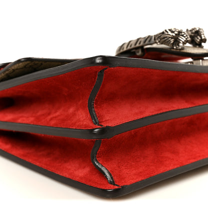 Gucci GG Supreme Monogram Small Dionysus Shoulder Bag Red 9 of 10