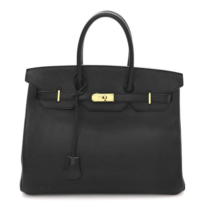 Hermes Epsom Birkin 35 Black 1 of 12