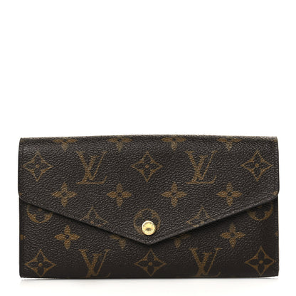 Louis Vuitton Monogram Sarah Wallet NM 1 of 7