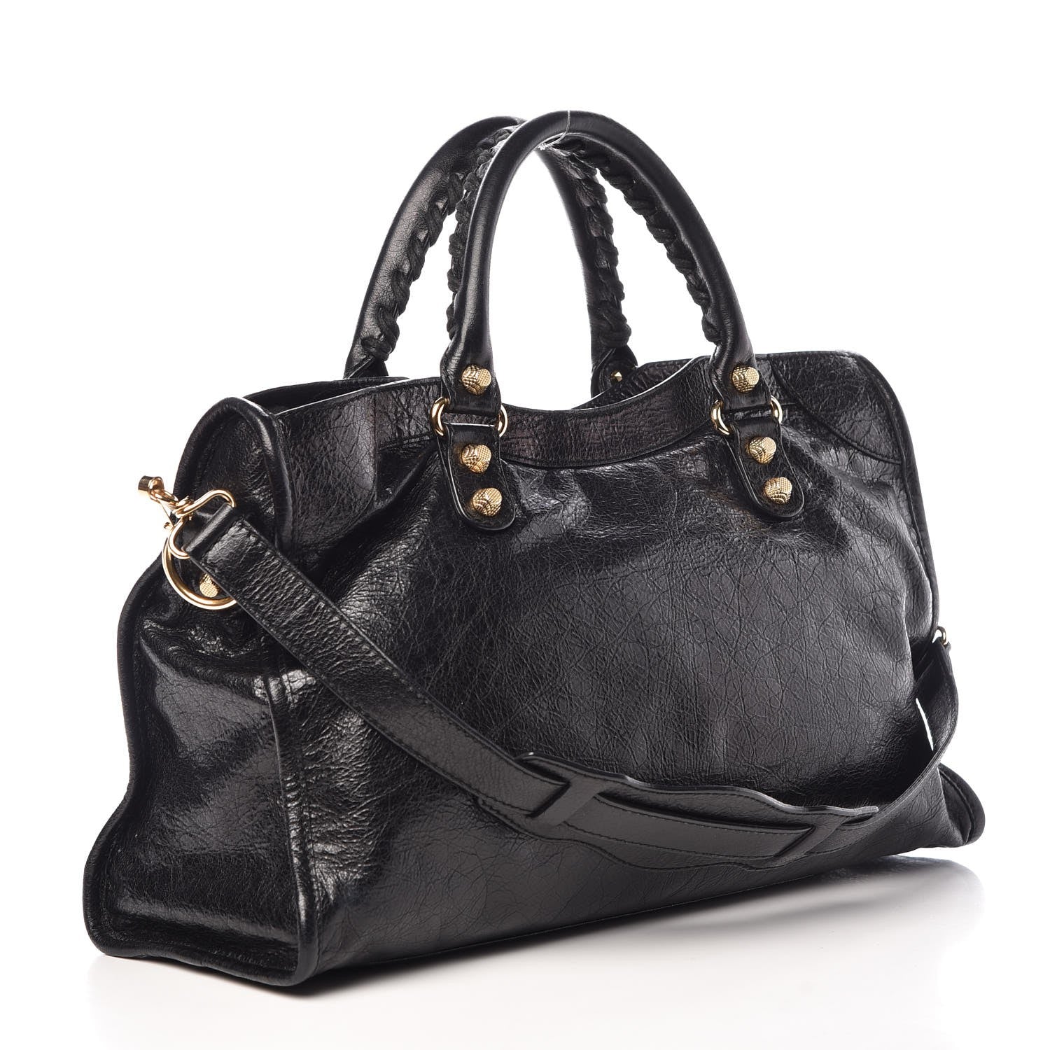 Balenciaga Agneau Giant 12 Gold Hardware City Black 3 of 8