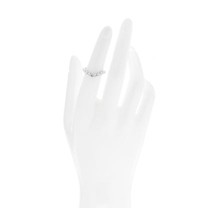 Harry Winston Platinum Diamond Truly Wedding Band Ring 50 5.5 2 of 5