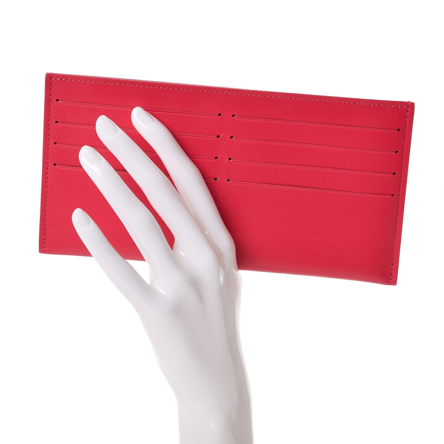 Louis Vuitton Calfskin Felicie Card Holder Insert Hot Pink 2 of 6