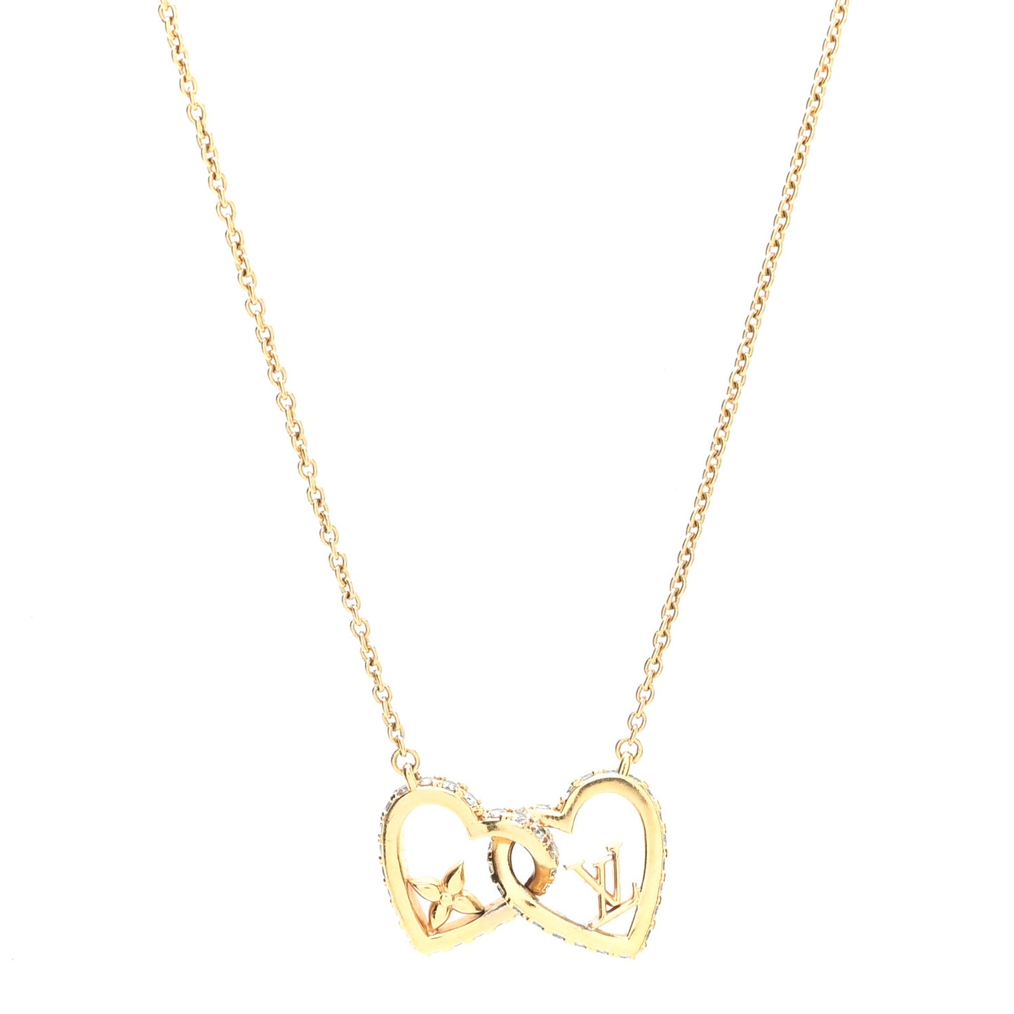 My LV Love Heart Necklace