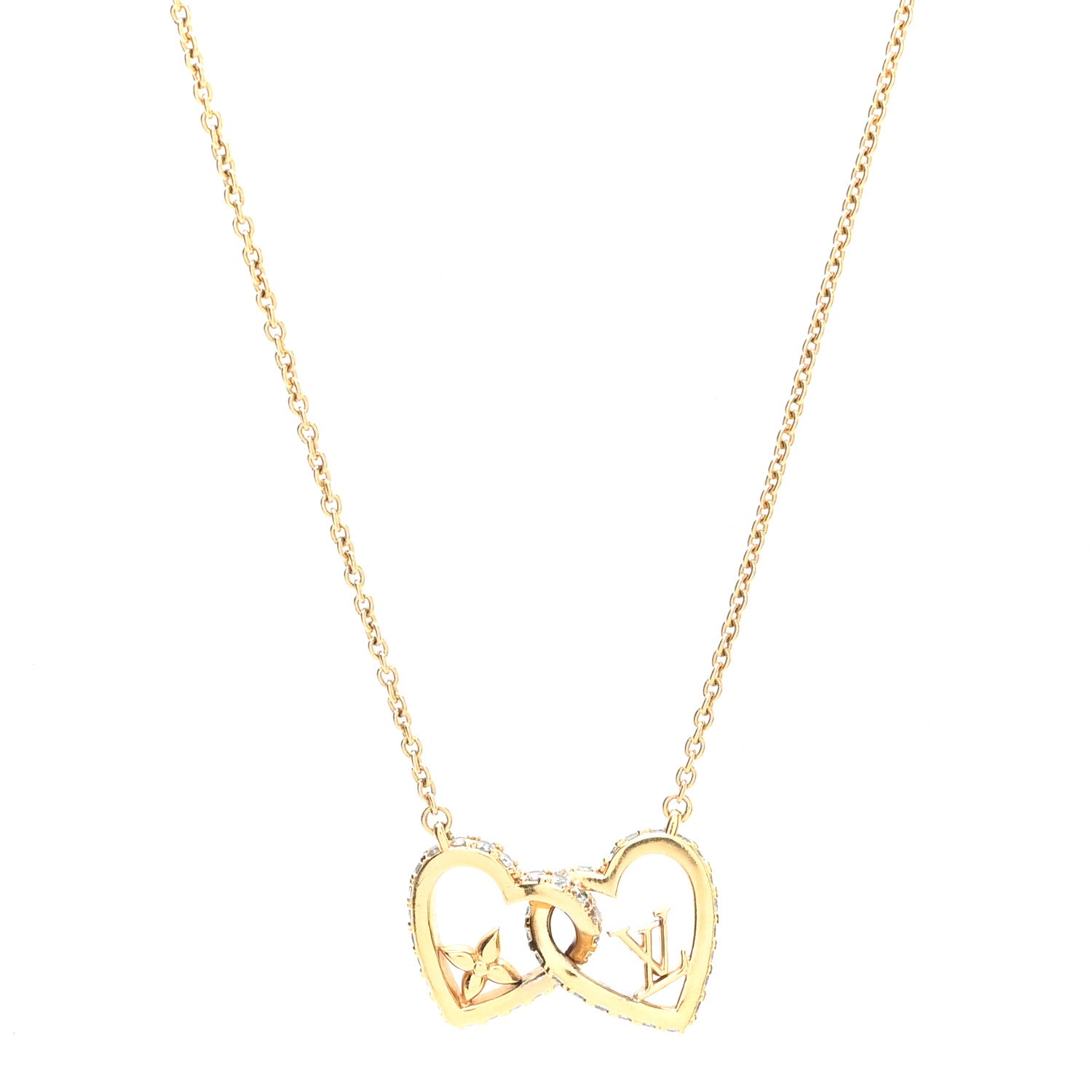 Louis Vuitton My LV Love Heart Necklace 1 of 5
